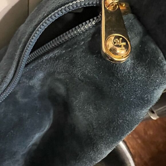 Vintage III State Handbag Medium Split Cowhide Leather Made In Italy Handbag - Picture 2 of 9